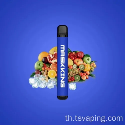 อร่อย 12 รสชาติผลไม้ vape maskking 400 พัฟ